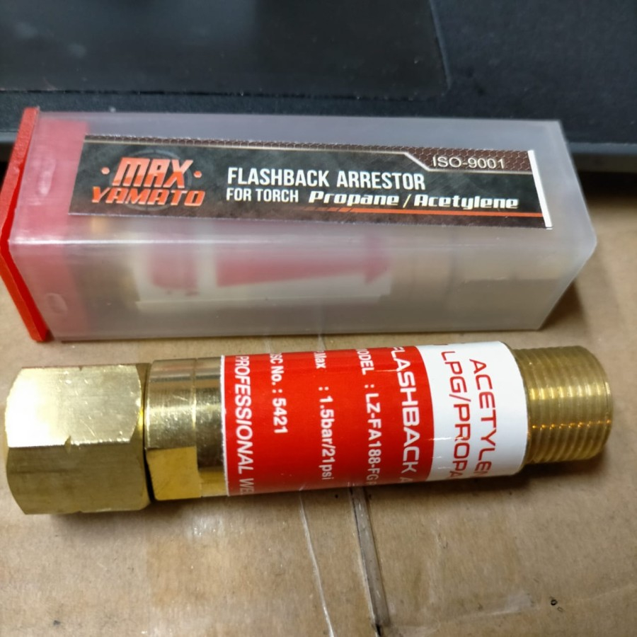 Jual Flashback Arrestor Regulator Oxygen Acetylene Flash Back Oxy Ace ...