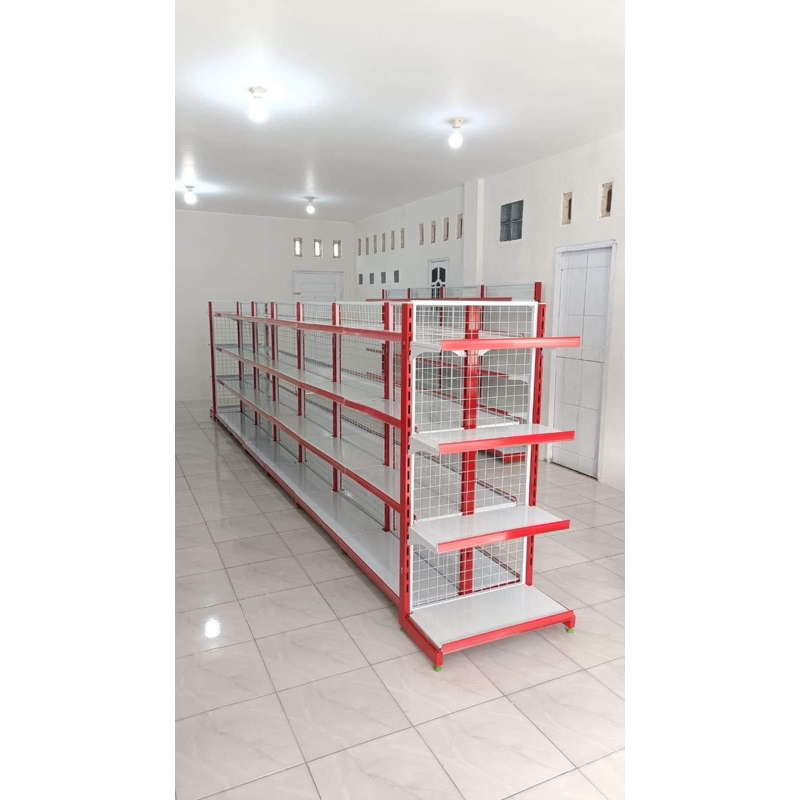 Jual RAK TOKO MINIMARKET GONDOLA (RAK END) | Shopee Indonesia