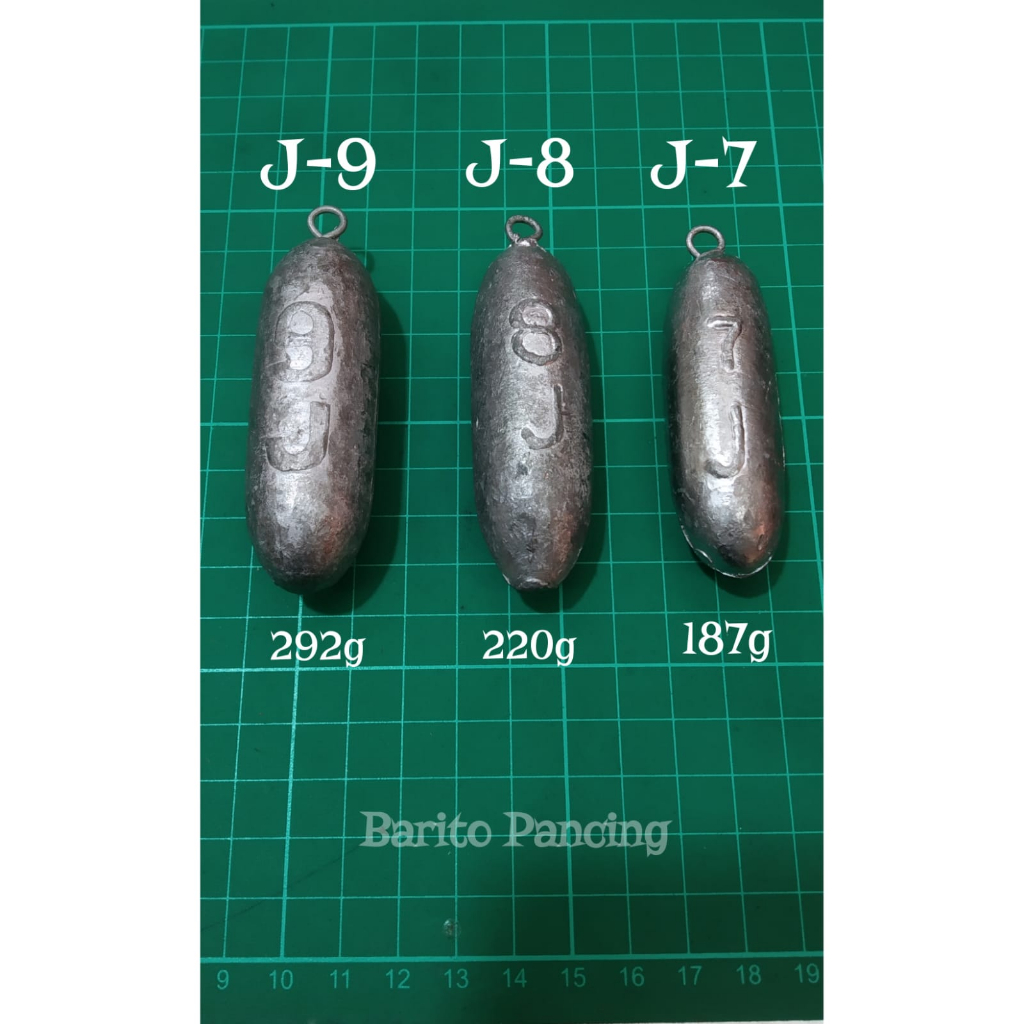 Jual Timah J Gantung Pemberat Mancing Laut / Kolam Patin | Shopee Indonesia