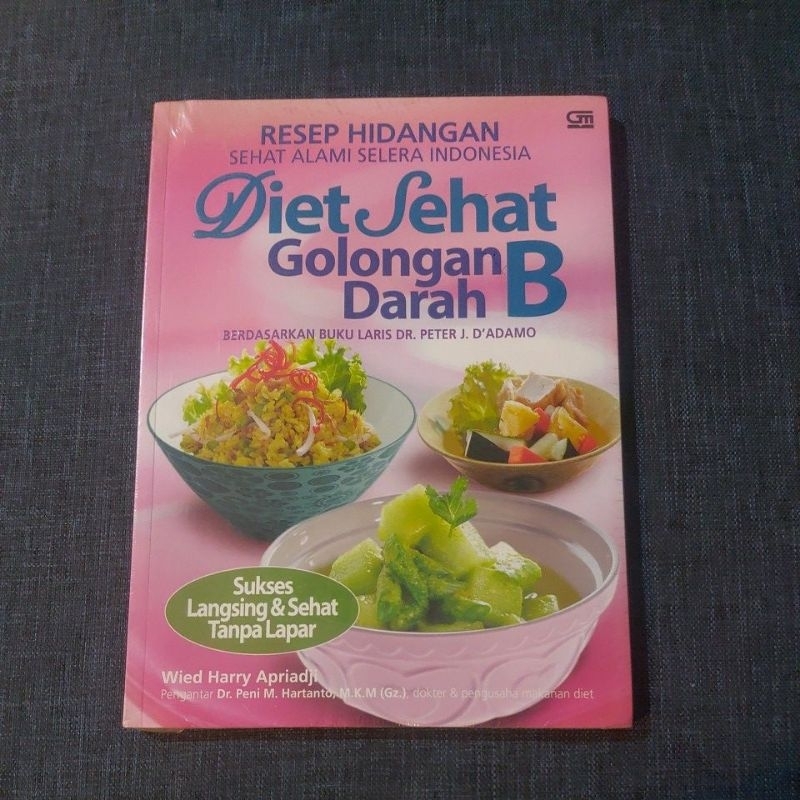 Jual RESEP DIET SEHAT GOLONGAN DARAH B Shopee Indonesia