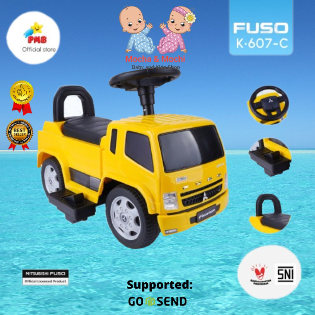 Jual Mainan Anak Mobil Mobilan Aki PMB 607C Fuso Dan Mainan Mobil