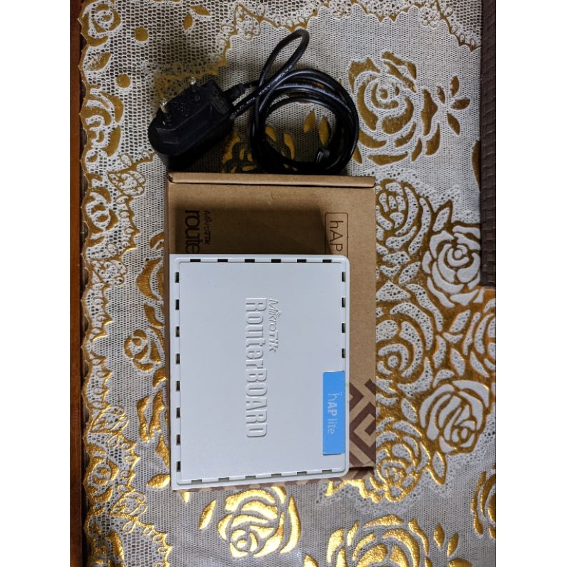 Jual Mikrotik HaP Lite Version + Kabel Lan | Shopee Indonesia