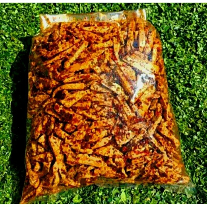Basreng Pedas Daun Jeruk berat 500g/1kg