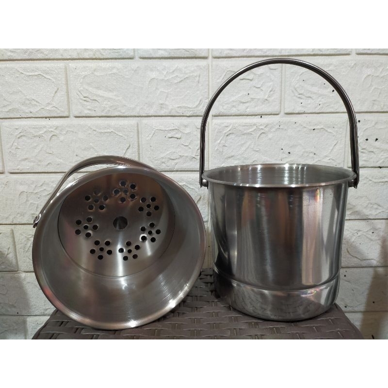 Jual Ice Bucket Stainless Steel / Ice Bucket Stainless 1,5 Liter ...