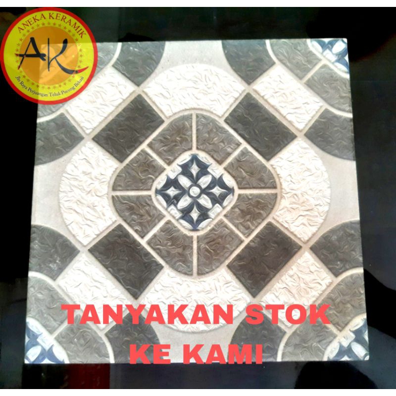 Jual Keramik Lantai Kasar Teras Dan Kamar Mandi Motif Timbul 25x25