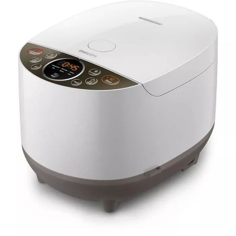 Jual PHILIPS 1.8L Digital Rice Cooker HD4515/33 400Watt, 8 Menu