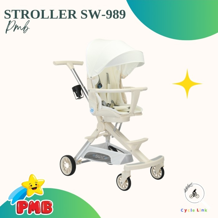 Jual Baby Stroller Swire Pmb Sw-989 Kereta Dorong Lipat Anak Bayi ...