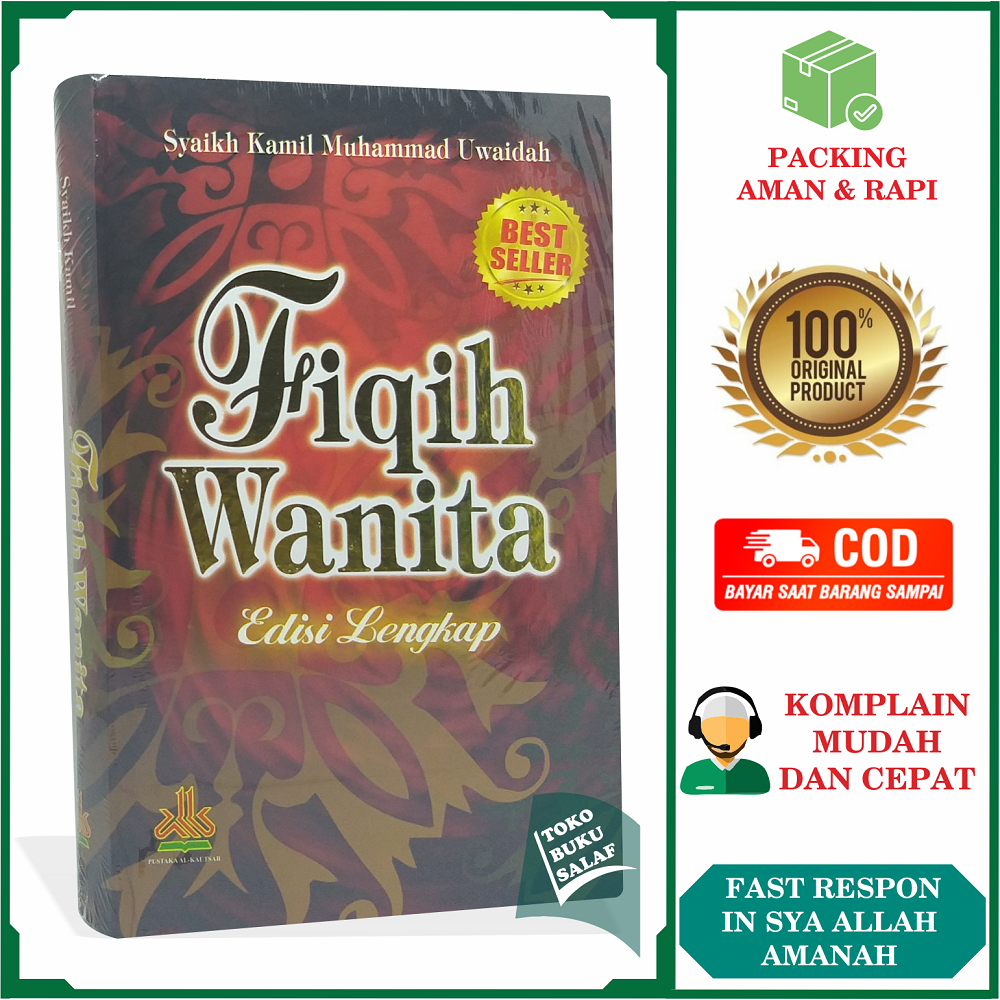 Jual Fiqih Wanita Edisi Lengkap Original Hc Buku Fikih Perempuan