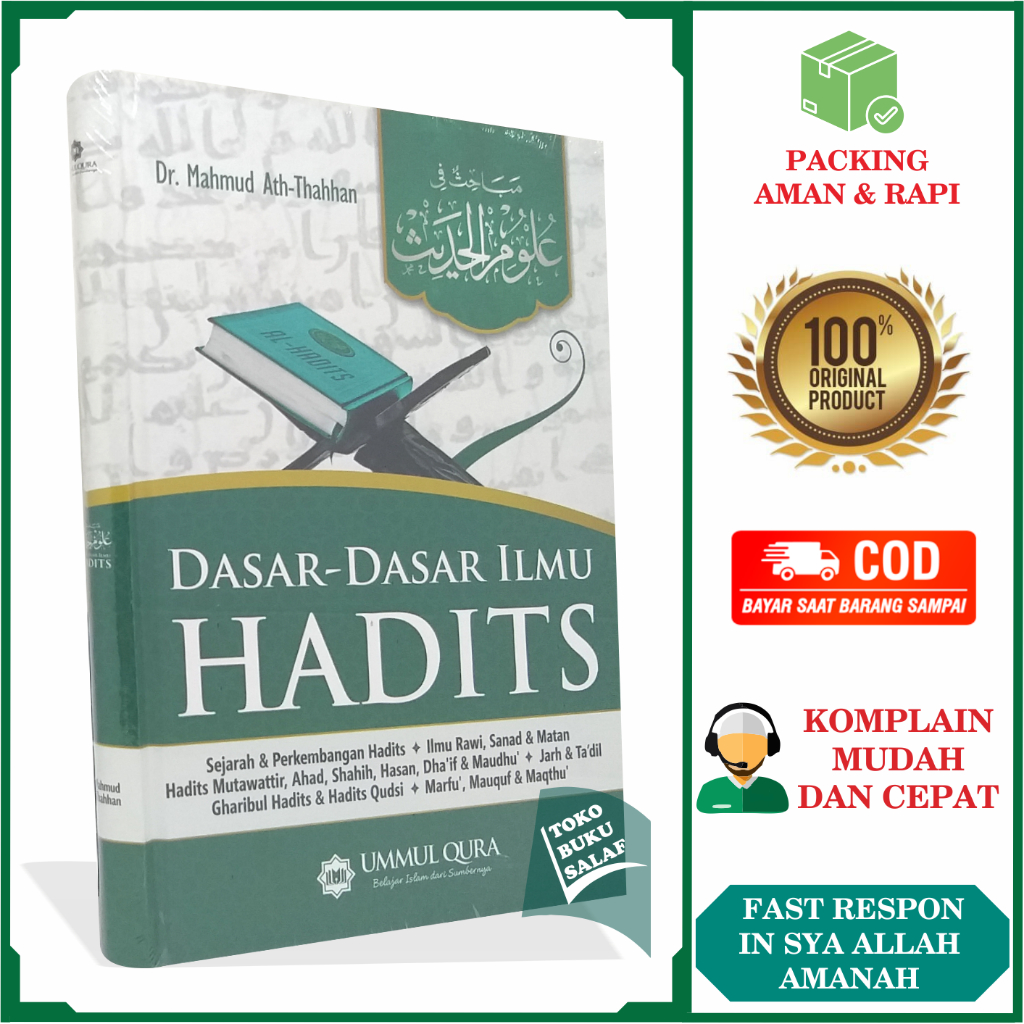 Jual Dasar-Dasar Ilmu Hadits Terjemah Kitab Mabahits Fi Ulumil Hadis ...