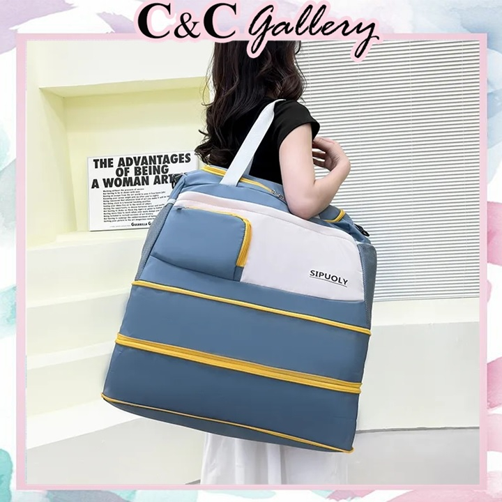 Jual TAS TRAVEL JUMBO 3 TINGKAT / TRAVEL BAG JUMBO Shopee Indonesia