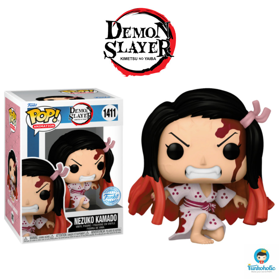 Jual Funko POP! Demon Slayer - Nezuko Kamado Kneeling [Exclusive] #1411