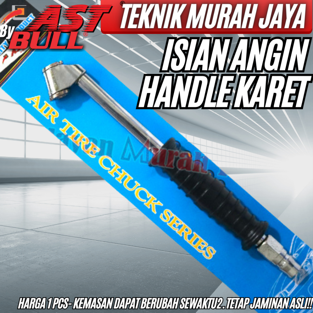 Jual AST Tire Air Chuck Isian Angin Handle Karet Air Chuck Isi Ban Panjang Shopee Indonesia