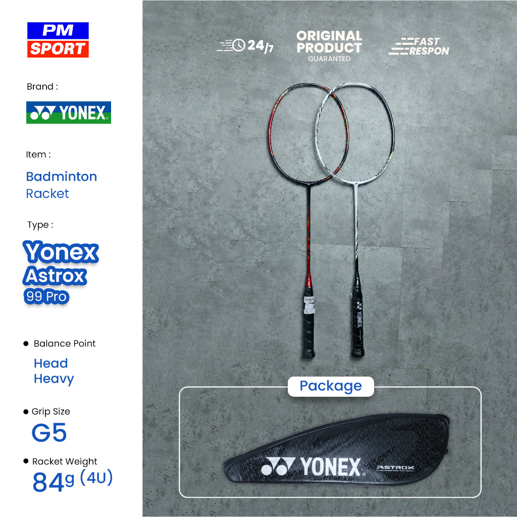 Jual RAKET BADMINTON / BULUTANGKIS YONEX ASTROX 99 PRO | Shopee Indonesia