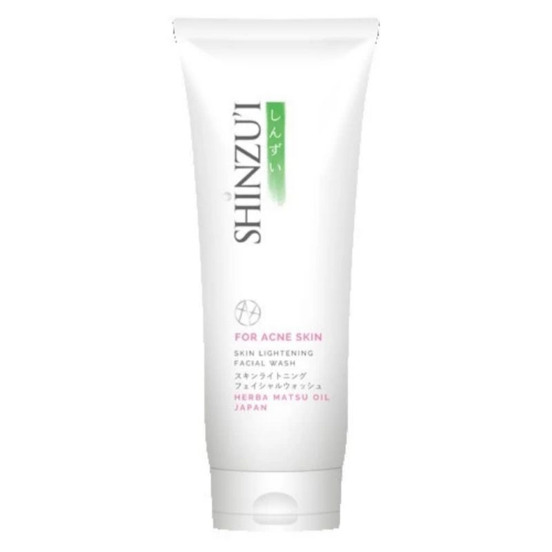 Jual Shinzui Skin Lightening Facial Wash For Acne Skin 80ml Shopee