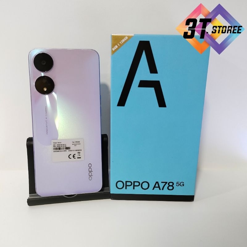 Jual OPPO A78 5G RAM [8/128GB] [8/128GB] Fullset Mulus Galansi Resmi ...