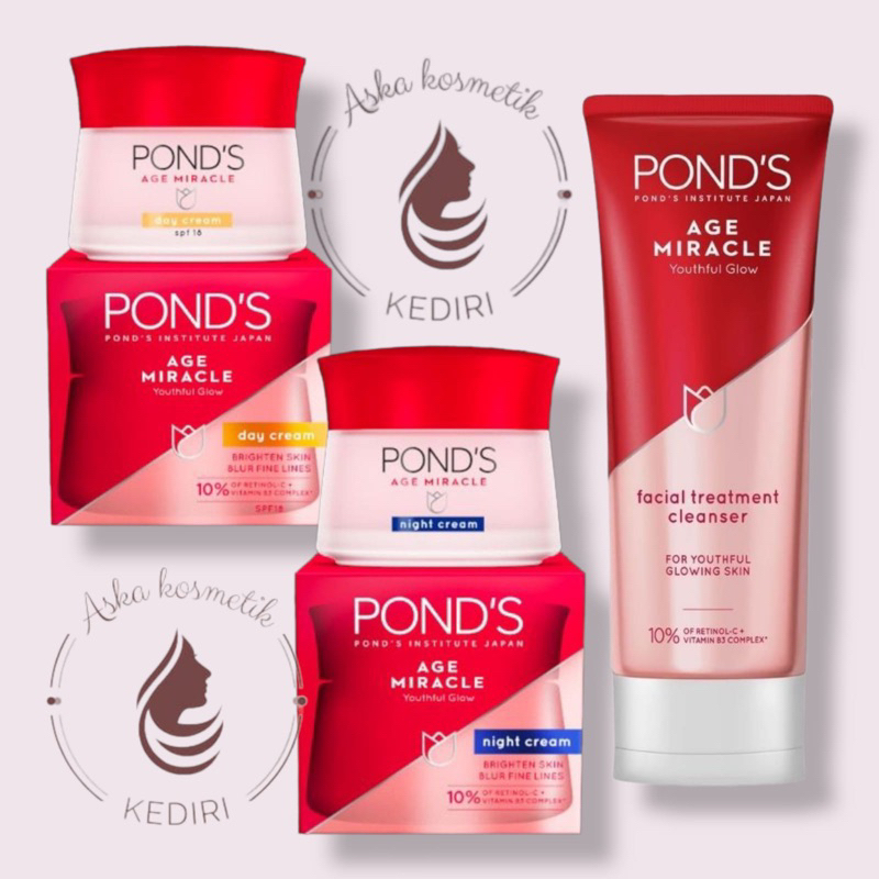 Jual PONDS AGE MIRACLE Day Night Cream 10gr | Shopee Indonesia
