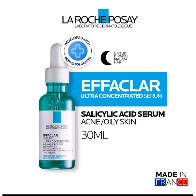 Jual La Roche Posay Effaclar Salicylic Acid Serum 30 Ml100 Original Bpom Shopee Indonesia 