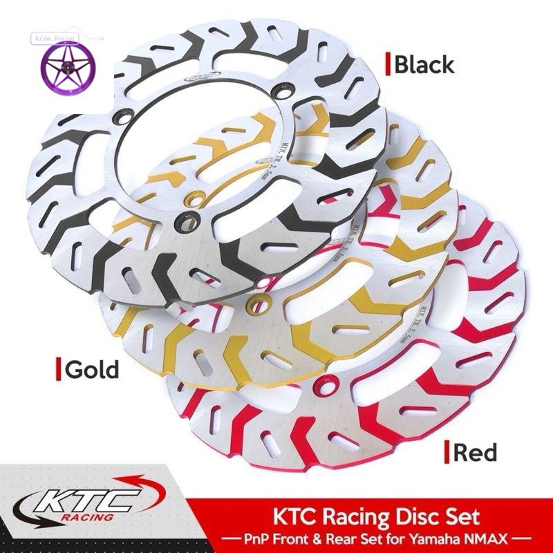 Jual Disc Brake Ktc Piringan Disc Nmax Set Pc Depan Belakang Breket