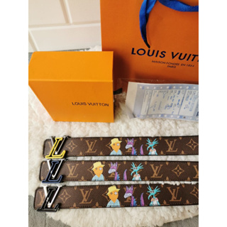 Louis Vuitton LV Iconic Reversible Belt Monogram Canvas, LV Women Belt  M0557V in 2023
