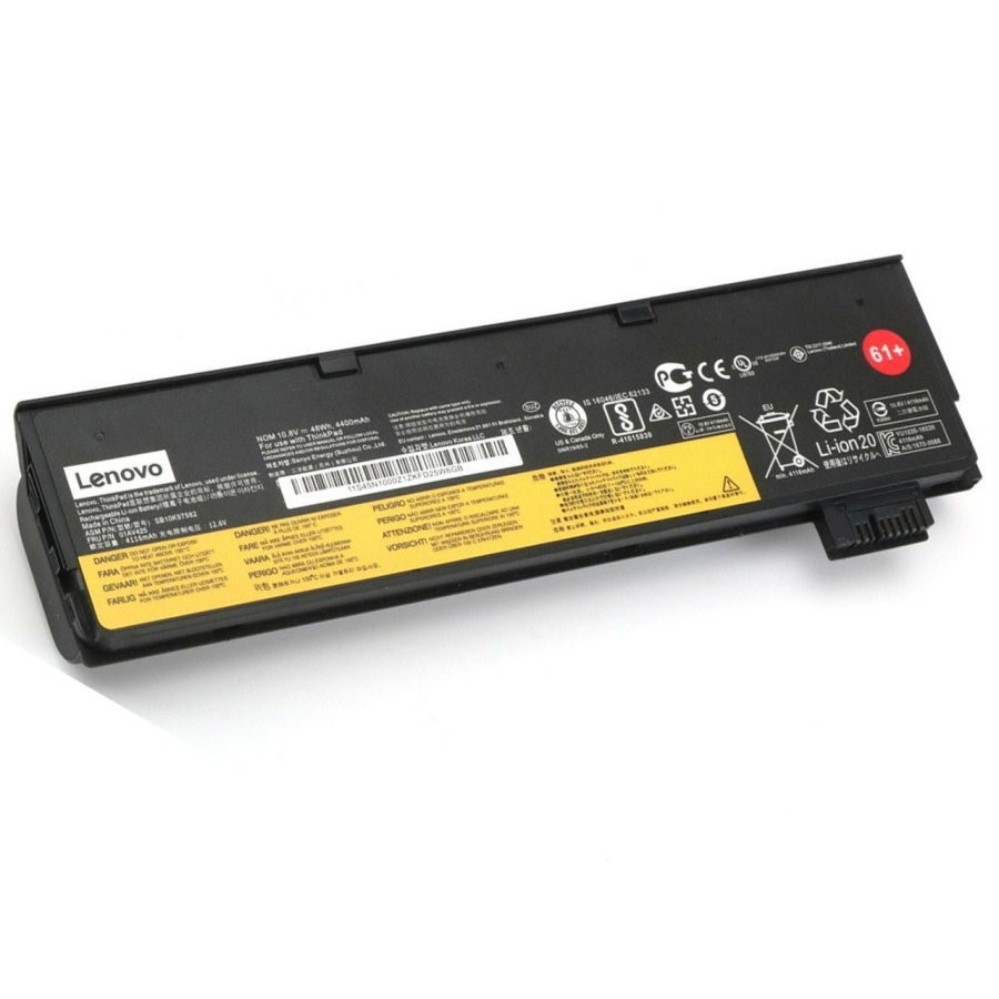 Batería Para Portátil Lenovo Thinkpad T470 T570 T480, Color Negro