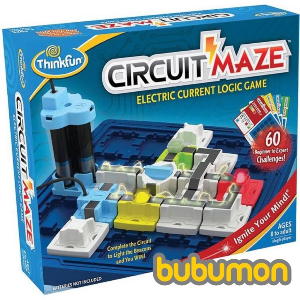 Jual ThinkFun Circuit Maze Electric Current Logic Game STEM Toy for 8 ...