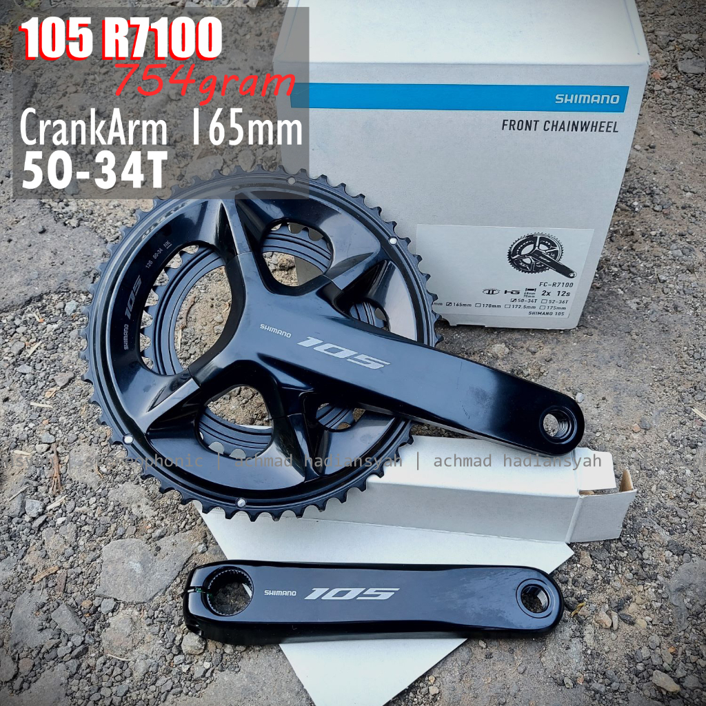 SHIMANO 105 FC-R7100 クランクセット 新車外し SHIMANO 105 FC-R7100 クランクセット 新車外し