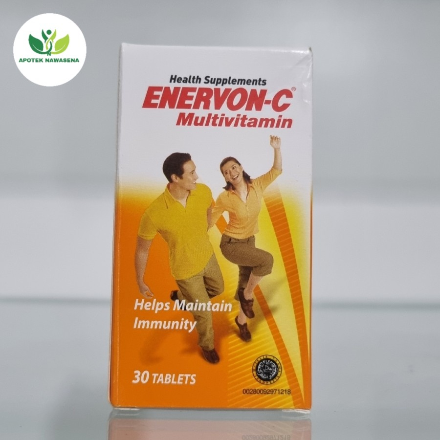 Jual Enervon C Multivitamin 30 Tablet Shopee Indonesia