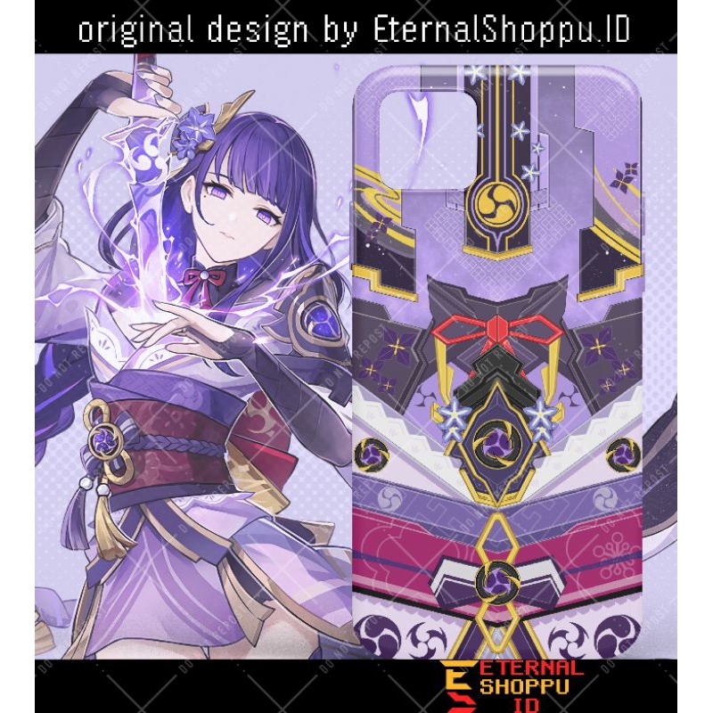 Jual Phone case Raiden Shogun genshin impact | Shopee Indonesia