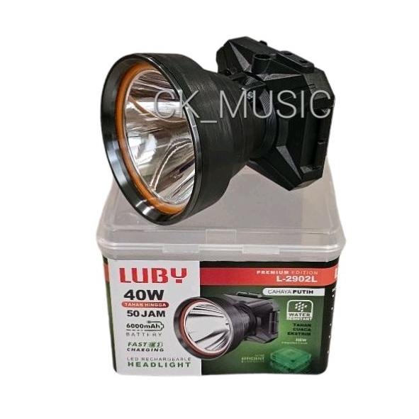 Jual SENTER KEPALA LUBY 2902 40W, SENTER HEAD LUBY | Shopee Indonesia