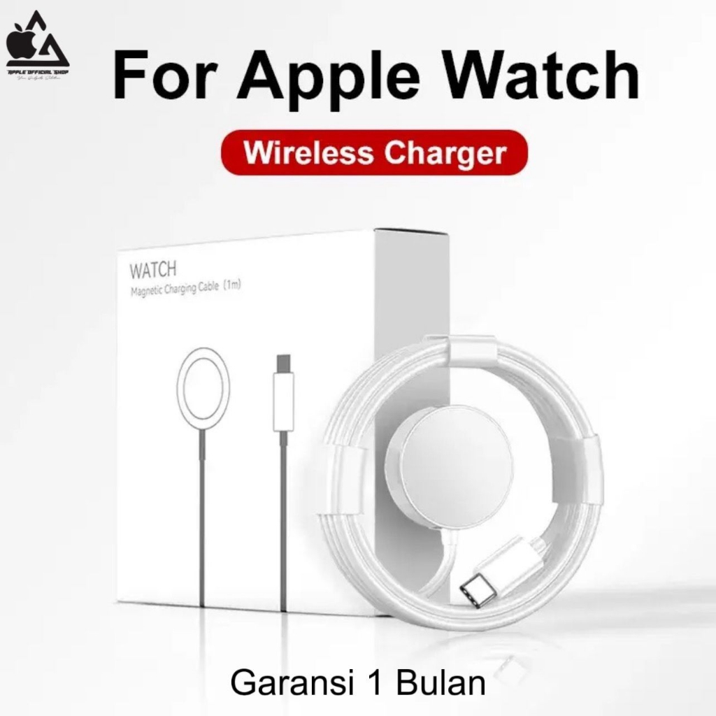 Jual Kabel Charger Apple Watch Ori 100 Magnetic To USB A / To USB C ...