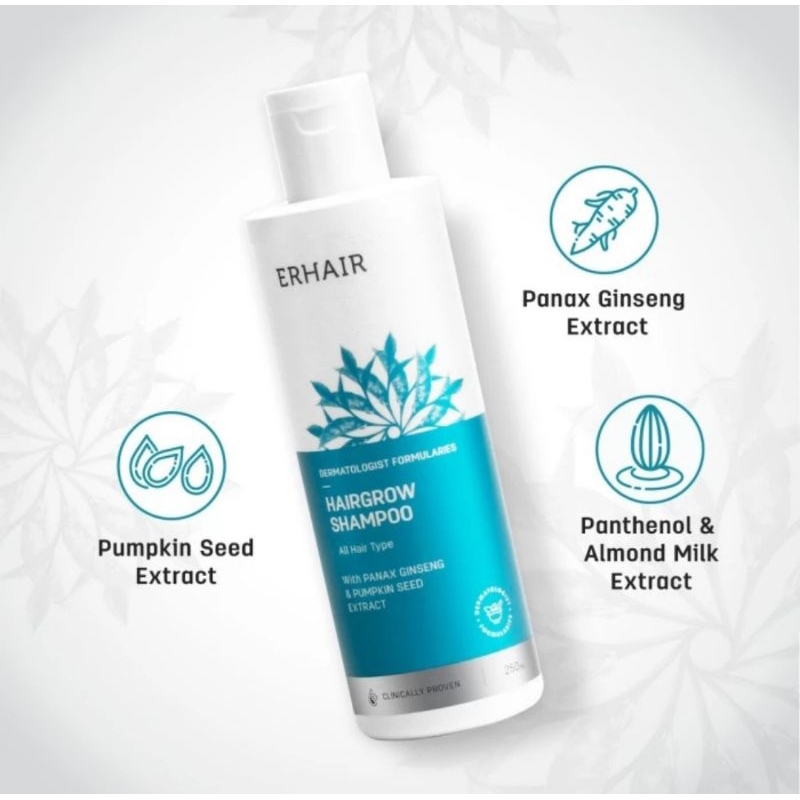 Jual Shampoo/Rambut Rontok/Erhair Grow Shampoo 250Ml Shopee Indonesia