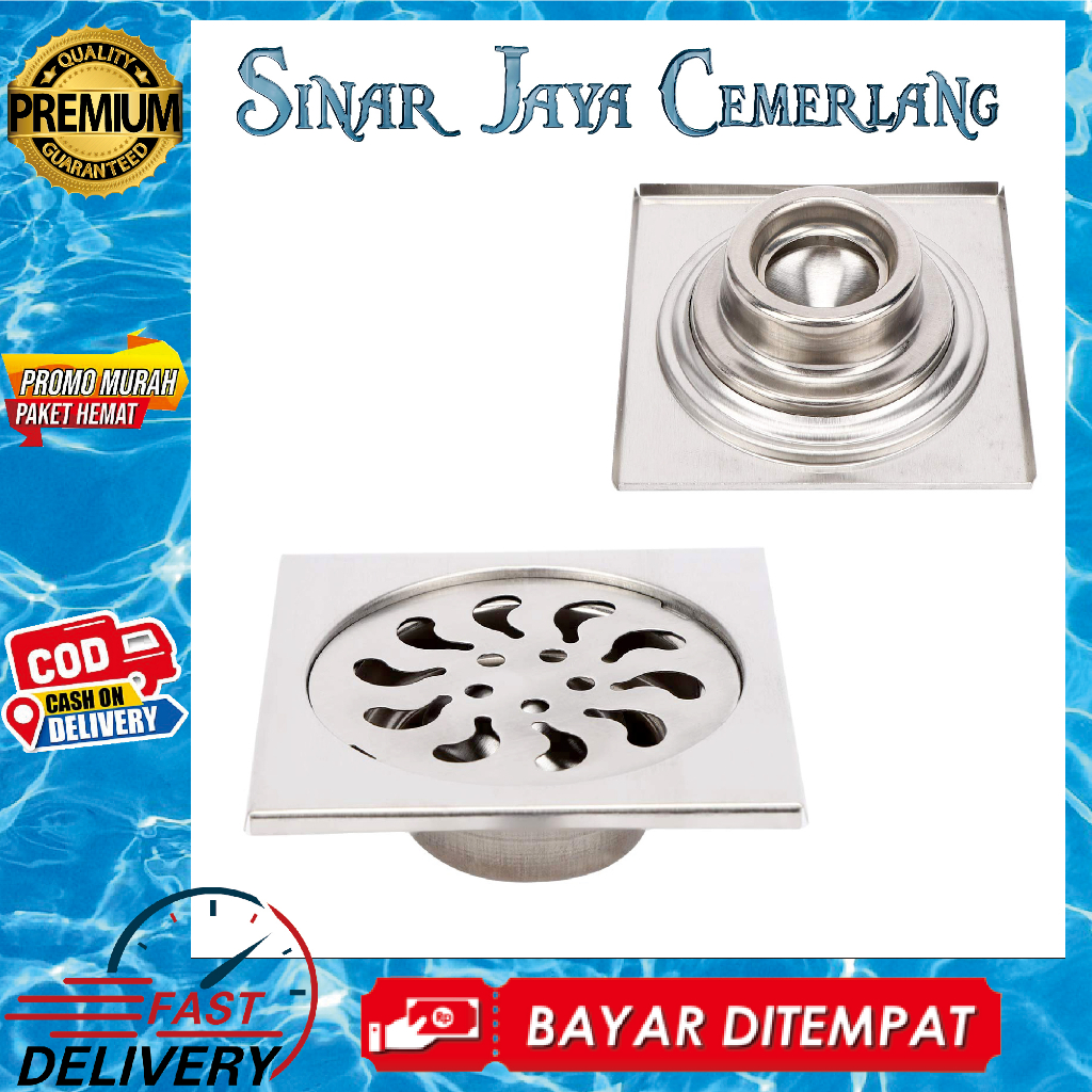 Jual Saringan Got Stainless Steel Full Asli - Floor Drain Stainless ...