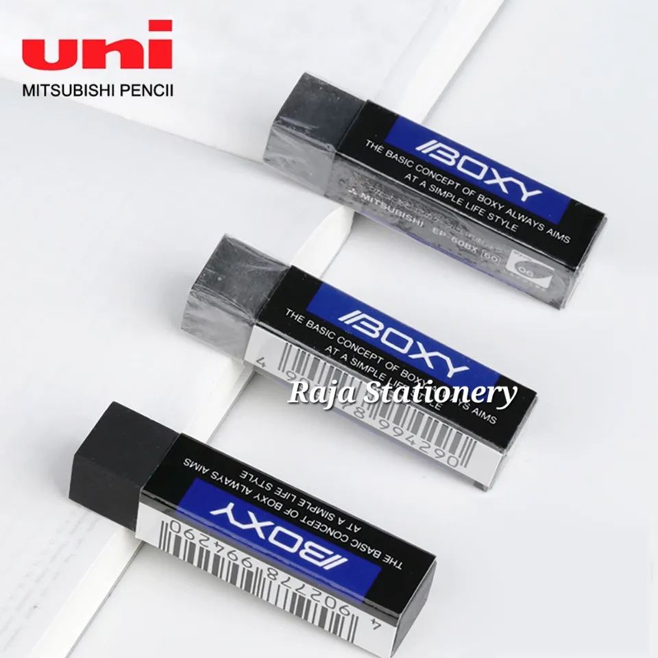 Jual BOXY ERASER PENGHAPUS BOXY KECIL BESAR EP-60BX EP-100BX HITAM ...