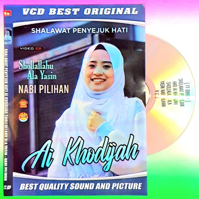 Jual Kaset Vcd Ai Khodijah Kaset Vcd Lagu Sholawat Penyejuk Hati Kaset Vcd Lagu Religi Islami 6836