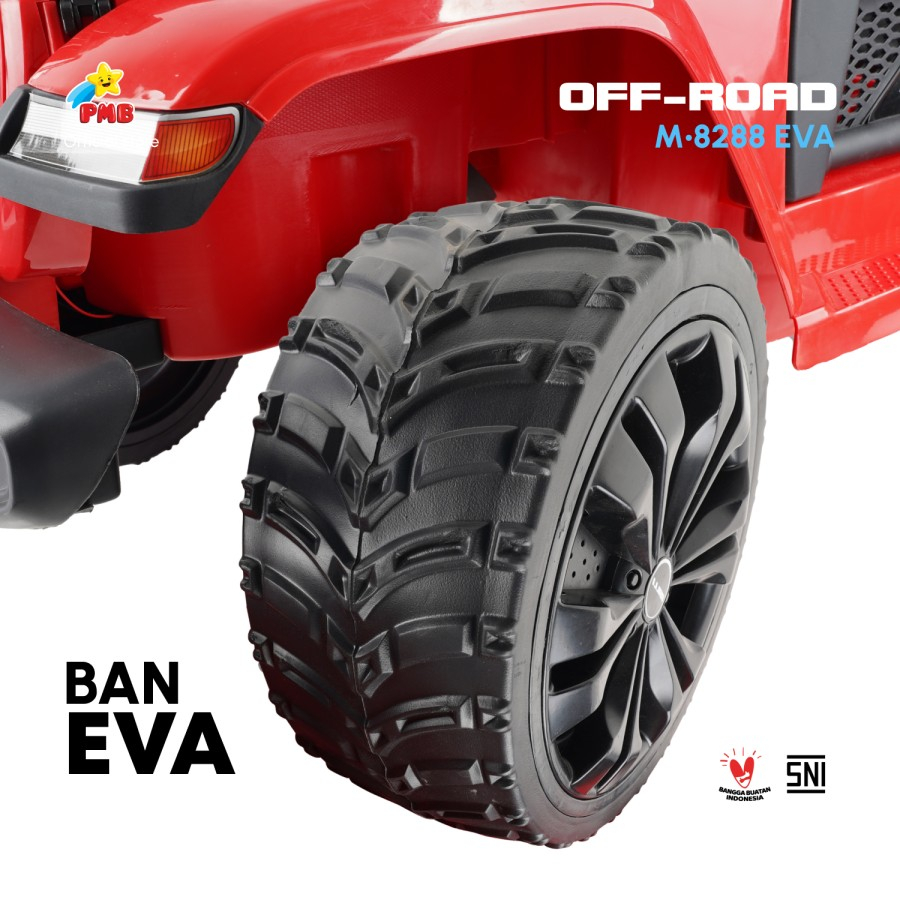 Jual Mainan Mobil Aki Anak Rally Art M 8288 Dual EVA PMB | Shopee Indonesia