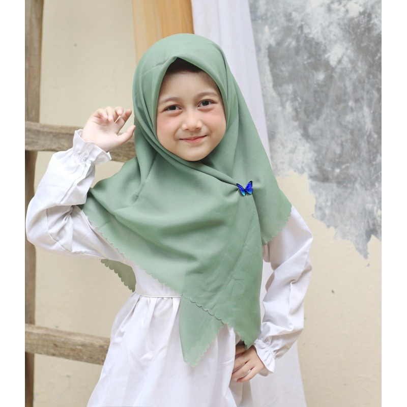 Jual JILBAB BELLA SQUARE ANAK , KERUDUNG SEGI EMPAT | Shopee Indonesia