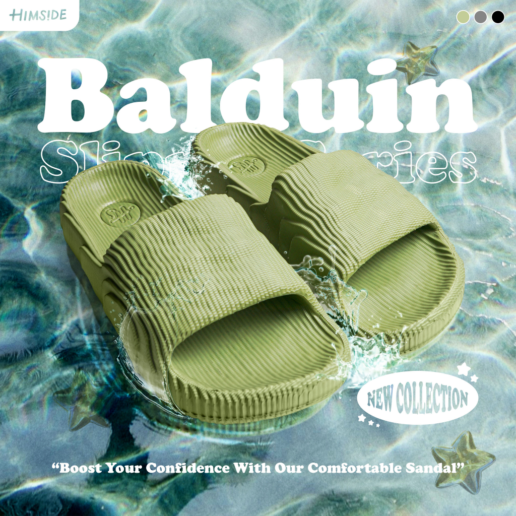 Jual Himside - Balduin Light Green Sandal | Shopee Indonesia