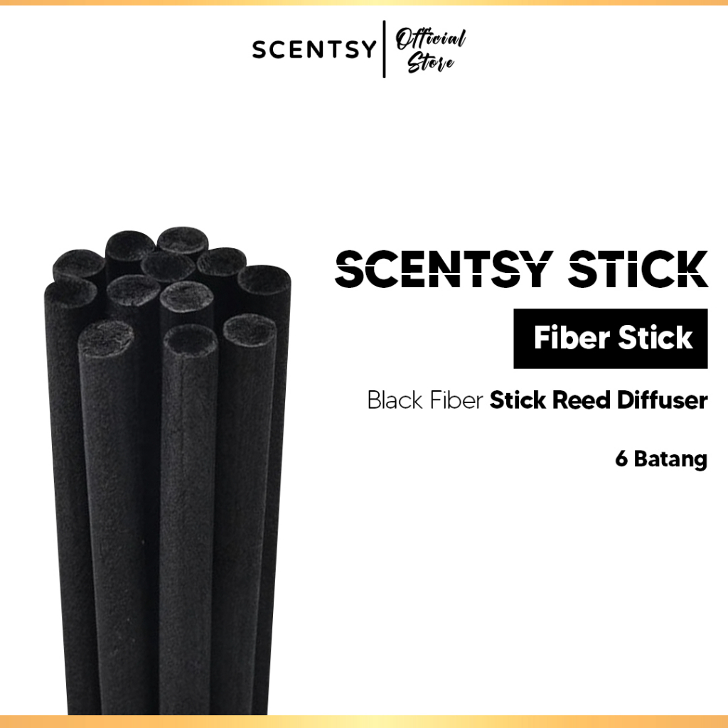 Jual SCENTSY Stick Fiber Reed Diffuser Black 6 pcs | Shopee Indonesia