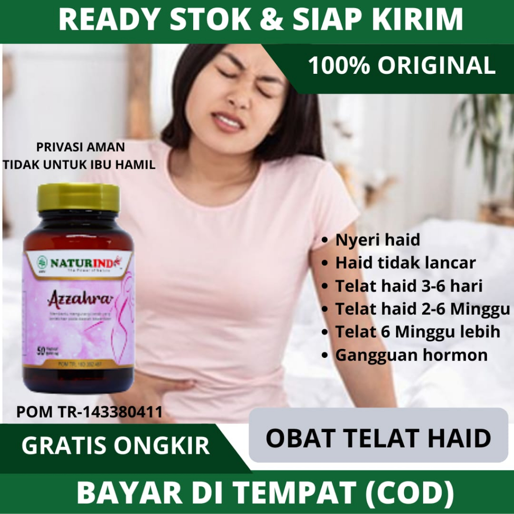 Jual Obat Telat Haid Pelancar Haid Melancarkan Datang Bulan Haid ...