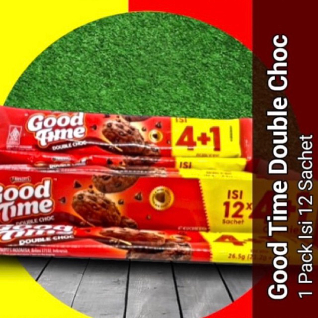 Jual Good Time Cookies Double Choc 1 Box Isi 12 Sachet Shopee Indonesia