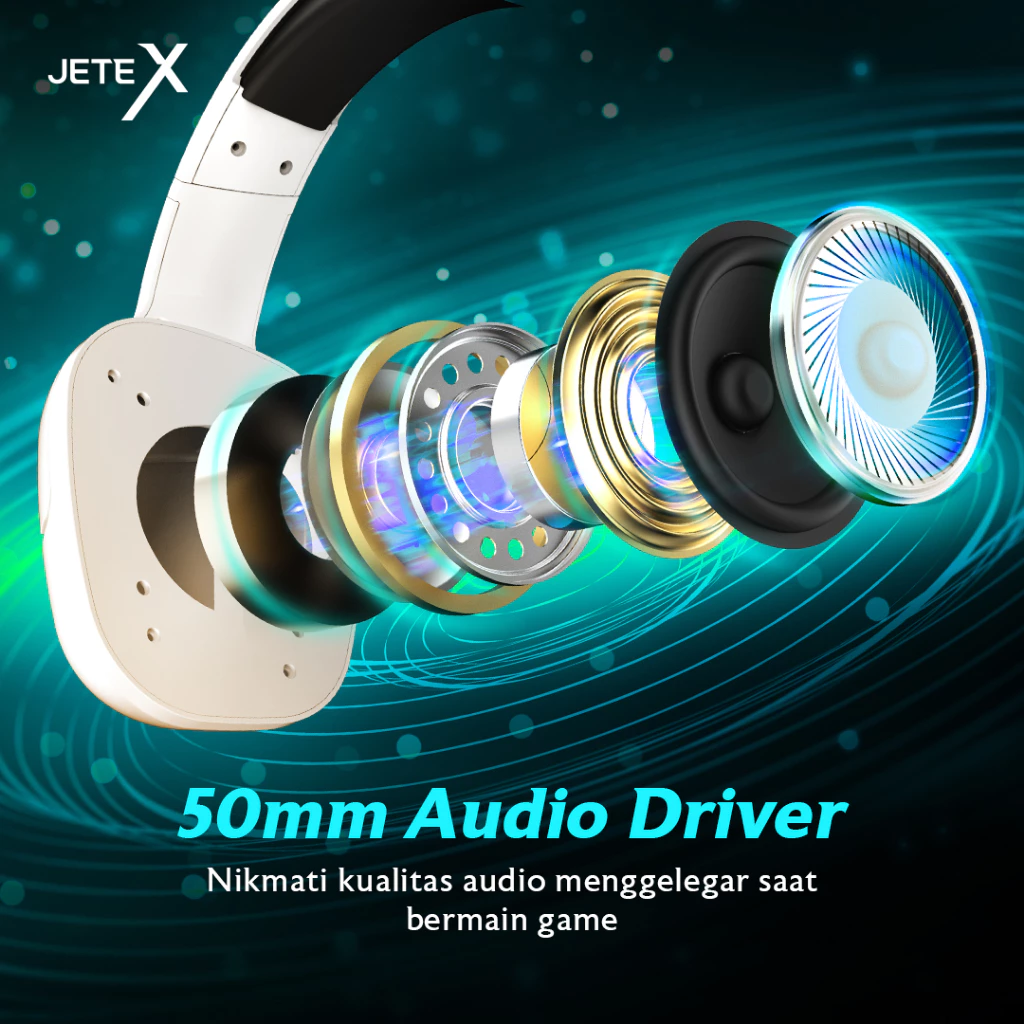 Headset Gaming Headphone Gaming Noise Cancelling JETEX G6 - Garansi 2 Tahun