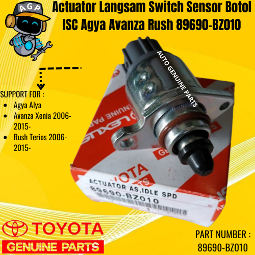 Jual Actuator Langsam Switch Sensor Botol Isc Agya Avanza Rush Bz Original Shopee