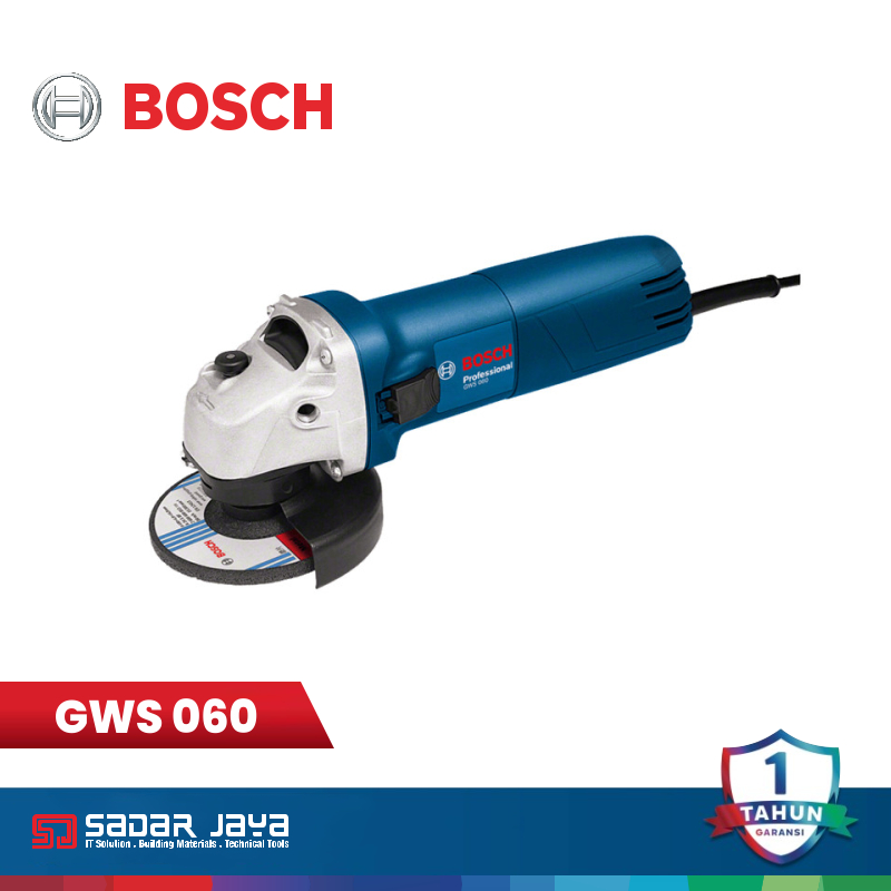 Jual Mesin Gerinda Bosch GWS 060 Gerinda Pemotong Grinder 4" Gerinda ...