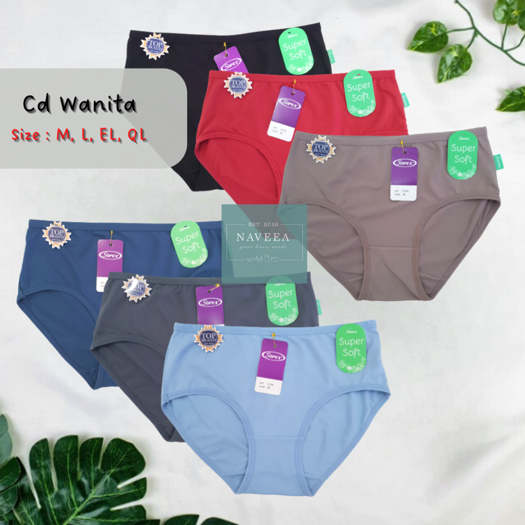 Jual 12pcs Celana Dalam Wanita Sorex 1239 Lusinan - NVA0130 | Shopee
