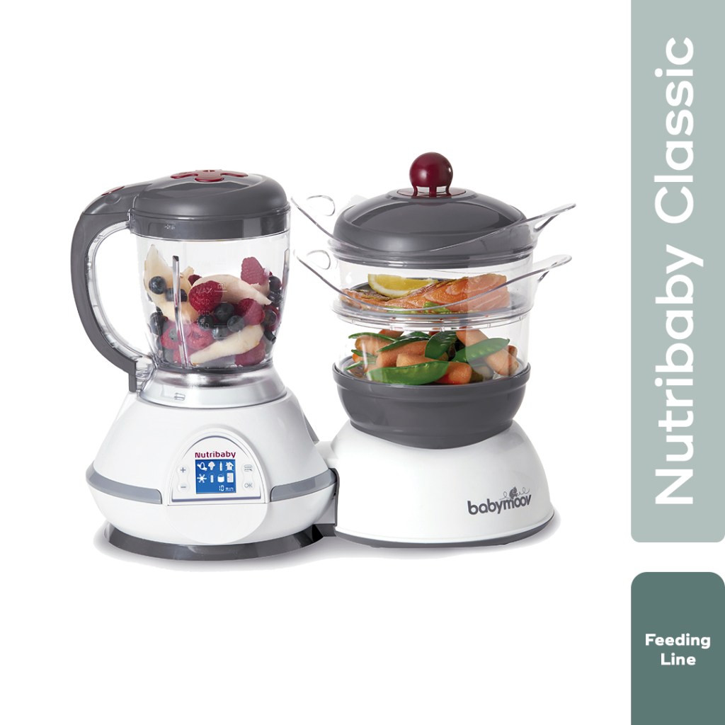 Jual BABYMOOV Nutribaby Classic Cherry / Food Processor Bayi