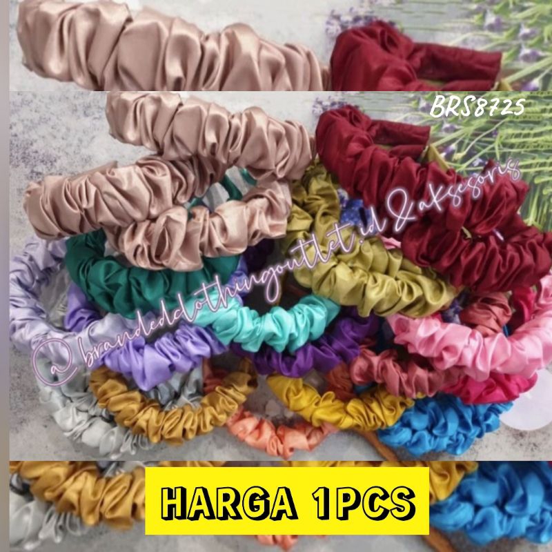 Jual Bando Rufle Kekinian Bando Scrunchie Viral Bando Korea Bando Kerut Bando Nagita 