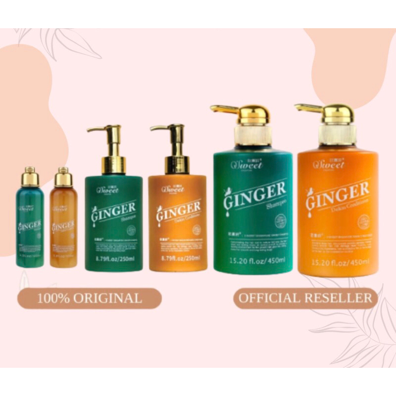 Jual O Sweet Singapore Ginger Shampoo & Daikin Conditioner 450 ml ...