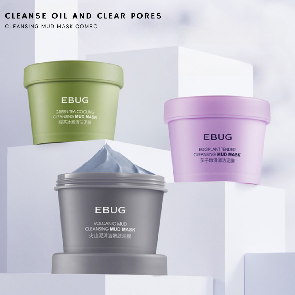 Clay Mask Tonmaske 100g – Tiefenreinigung Gegen Poren & Akne, Für Trockene Und Unreine Haut