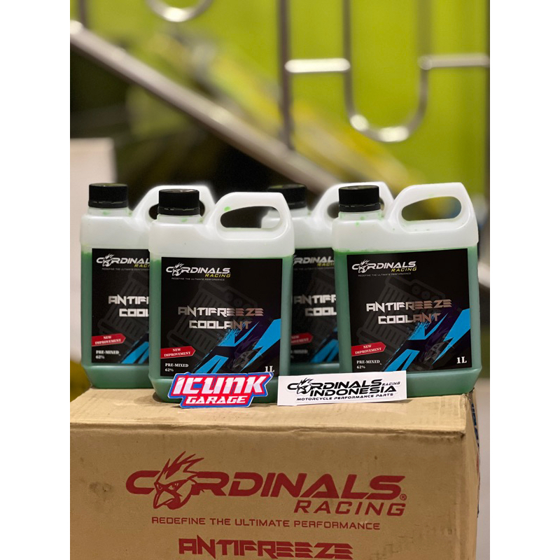 Jual air radiator air coolant CARDINALS Racing ORIGINAL 1 liter ...