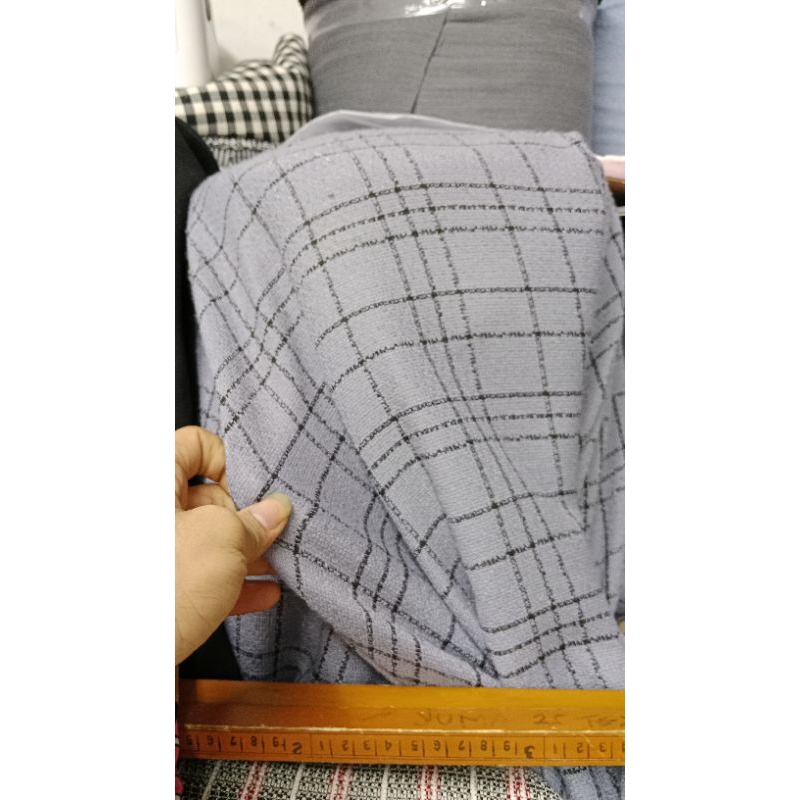 Jual Bahan Kain Tweed Garment (harga 1 Meter) | Shopee Indonesia